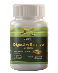 Digestive Balance: Triphala, Brahmi, Gokshura, Ajwain & Turmeric