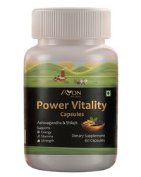 Power Vitality: Ashwagandha & Shilajit Extract